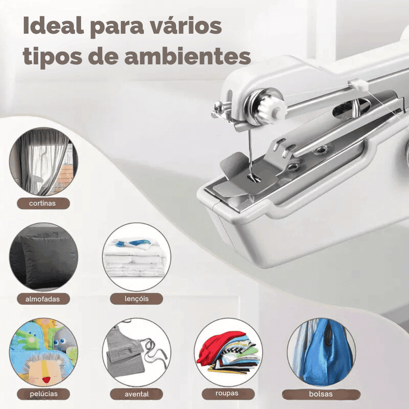 Mini Máquina de Costura Manual Portátil