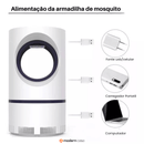 Armadilha Mata Mosquito Ultravioleta