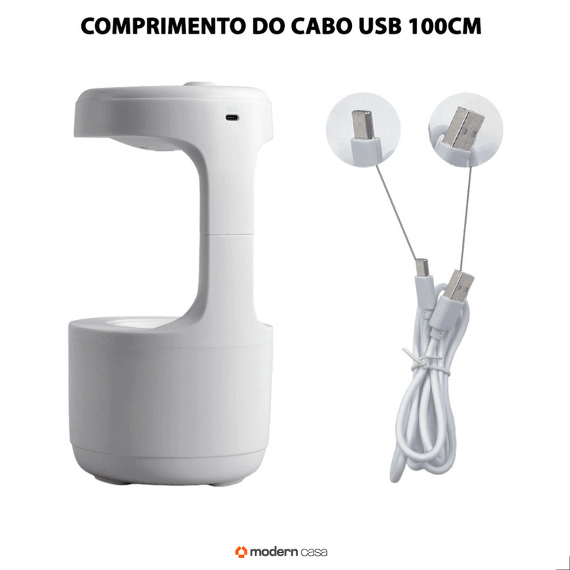 Difusor e Umidificador Anti Gravidade