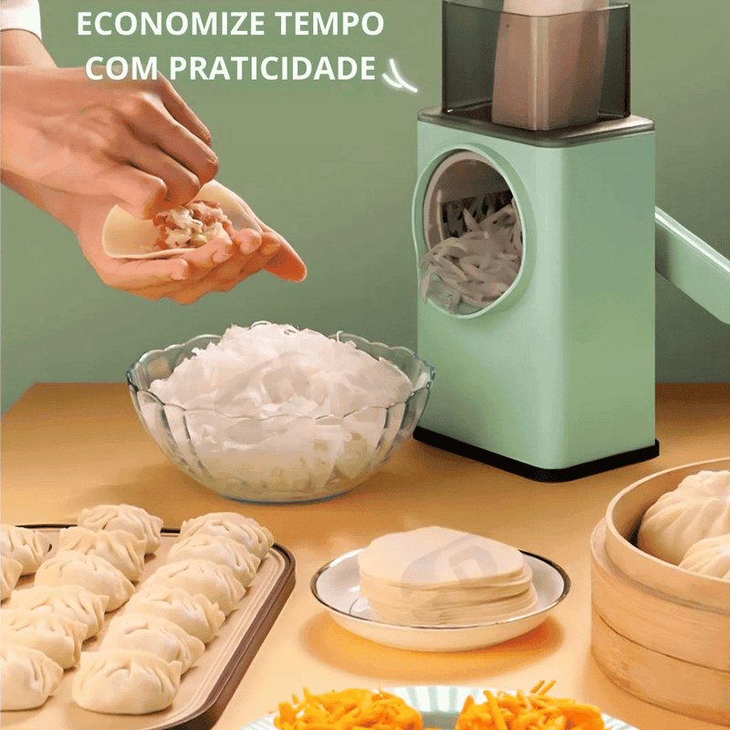Cortador de Legumes Multifuncional 3 em 1