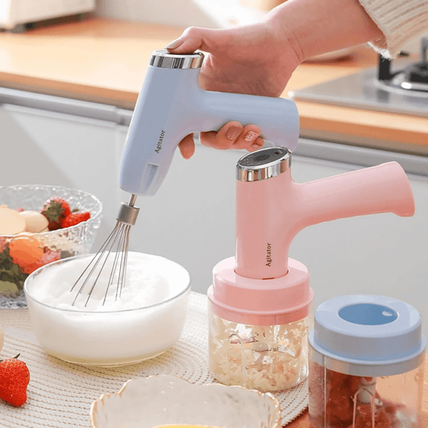 Processador de Alimentos Batedor Multifuncional 3 em 1