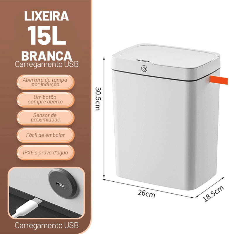 Lixeira Automática com Sensor de Proximidade