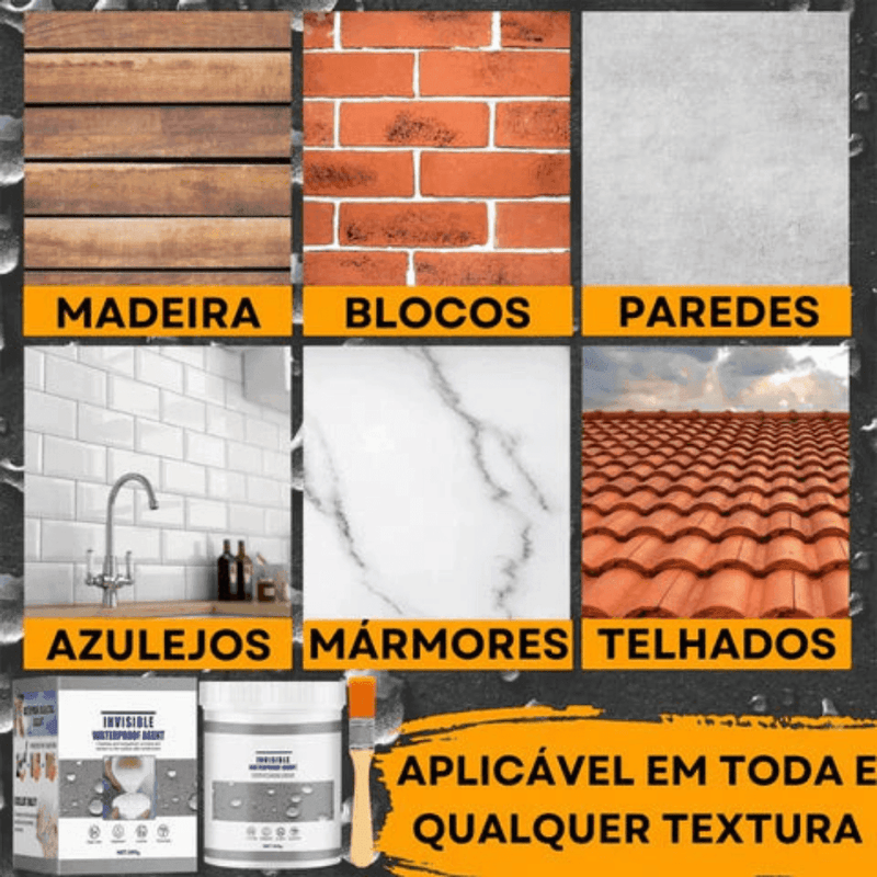 Selante impermeabilizante de Isolamento + BRINDE