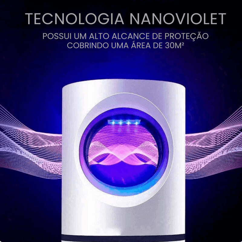 Armadilha Mata Mosquito Ultravioleta