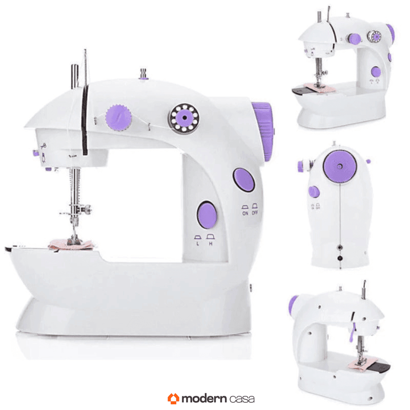 Mini Maquina Costura Portátil Elétrica