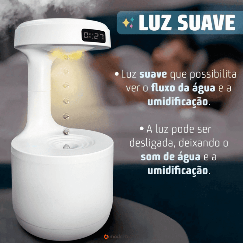 Difusor e Umidificador Anti Gravidade