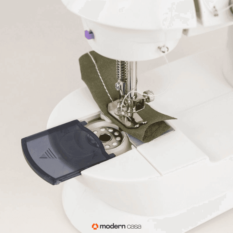 Mini Maquina Costura Portátil Elétrica