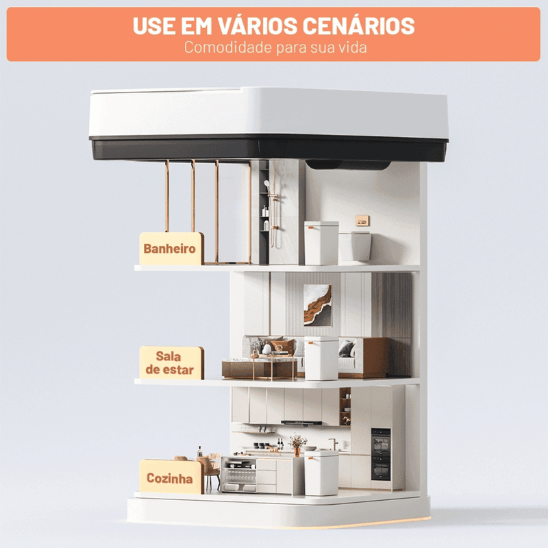 Lixeira Automática com Sensor de Proximidade