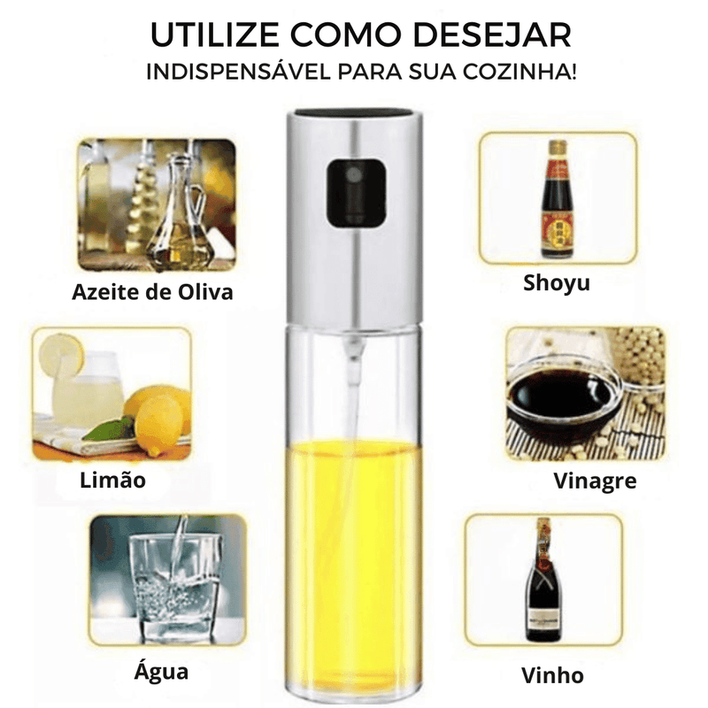 Spray Pulverizador para Óleo, Azeite e Temperos