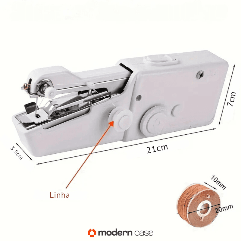 Mini Máquina de Costura Manual Portátil