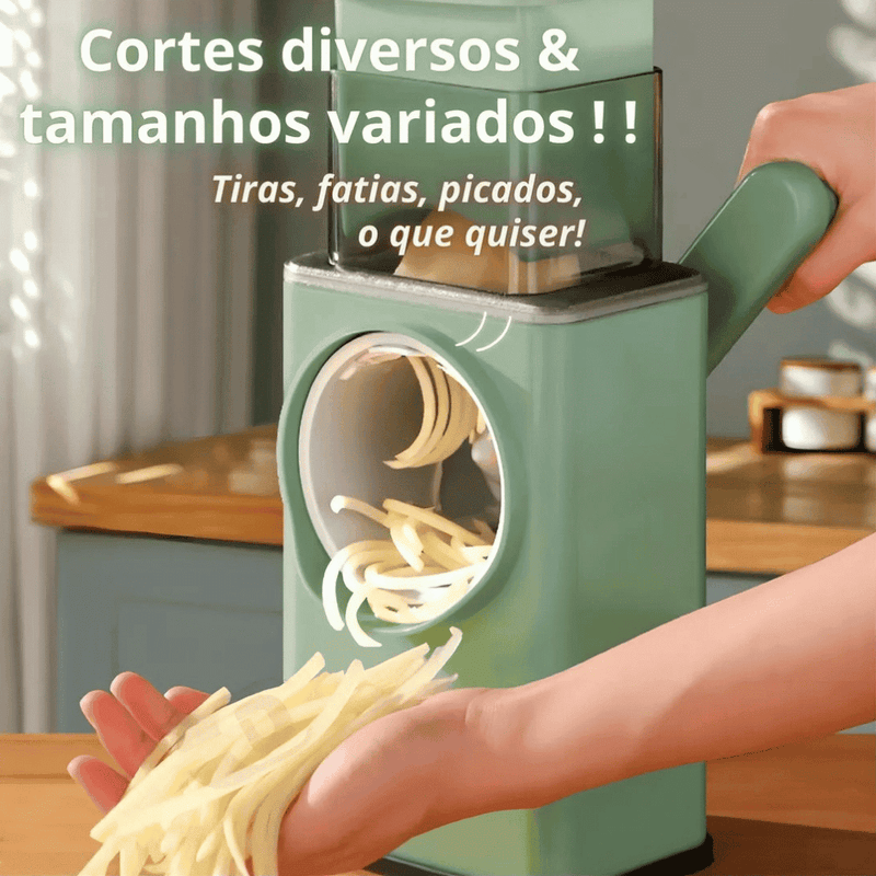 Cortador de Legumes Multifuncional 3 em 1