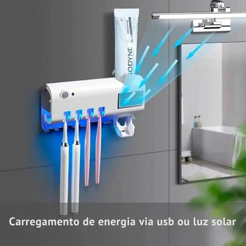Esterilizador UV e Dispensador de Pasta
