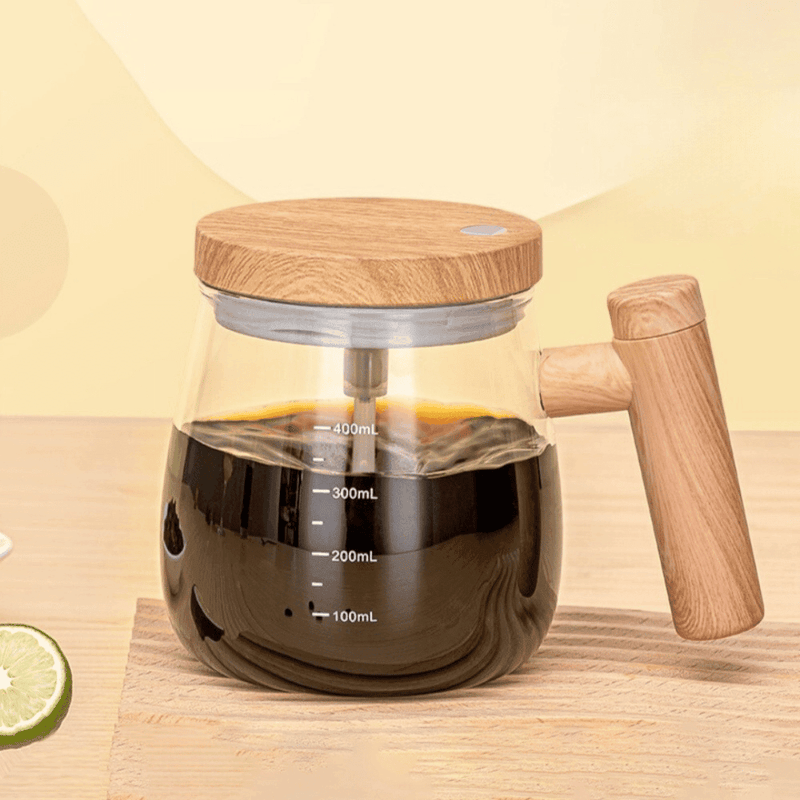 Copo Misturador de Bebidas Mixer em Vidro Portátil