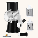 Ralador Manual 3 em 1 – Corte, Rale e Fatie com Praticidade!