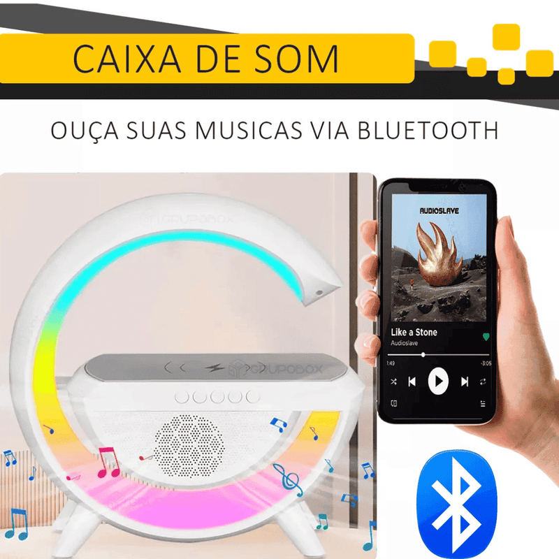Luminária Multifuncional Carregador