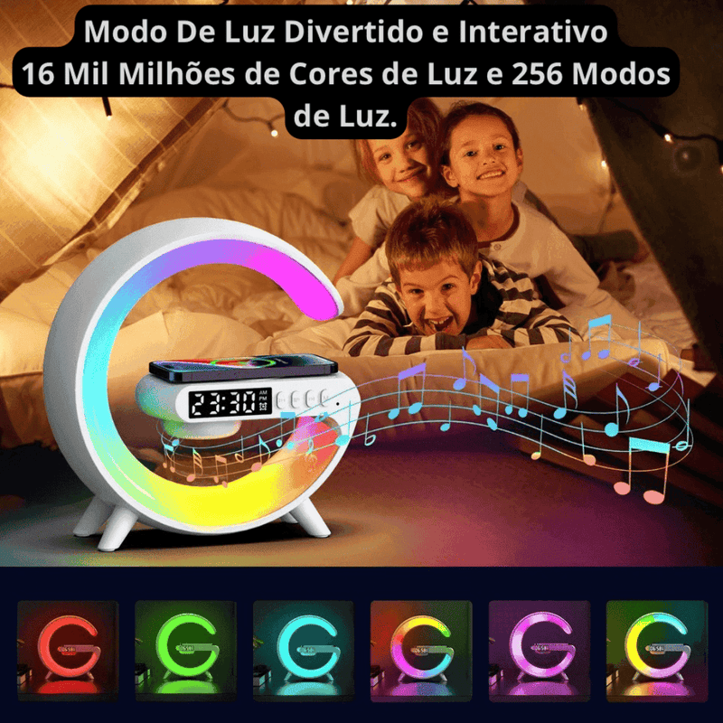 Luminária Multifuncional Carregador
