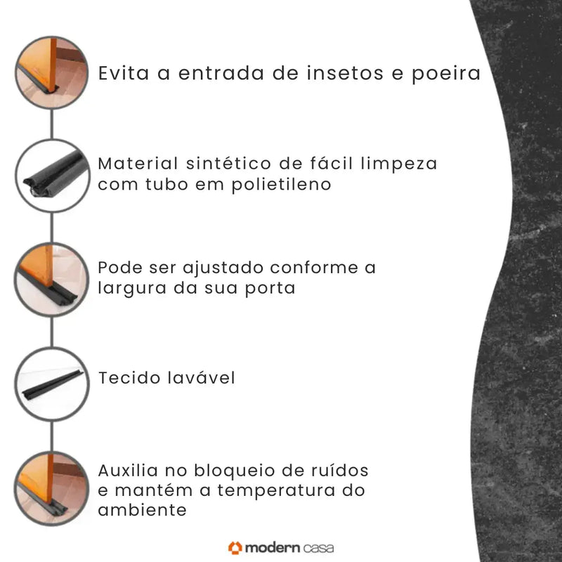Veda Porta para Insetos Impermeável - Kit 2 unidades